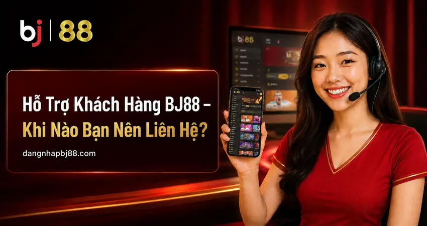 Hỗ Trợ Khách Hàng BJ88 – Khi Nào Bạn Nên Liên Hệ?