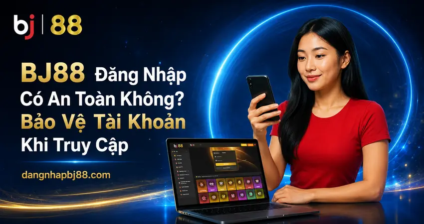 BJ88 Đăng Nhập Có An Toàn Không? Bảo Vệ Tài Khoản Khi Truy Cập